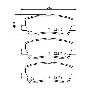 8DB 355 044-271 HELLA PAGID