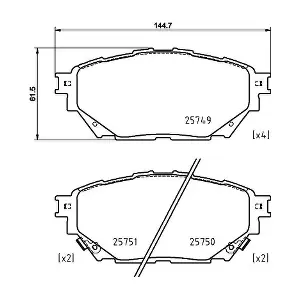 8DB 355 039-471 HELLA PAGID