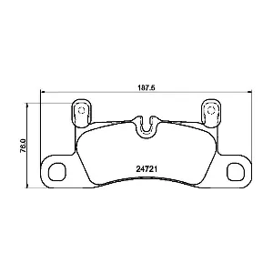 8DB 355 015-121 HELLA PAGID