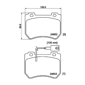 8DB 355 014-651 HELLA PAGID