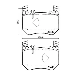 8DB 355 043-071 HELLA PAGID