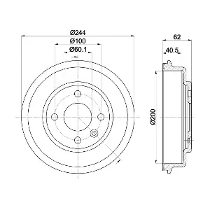 8DT355302651 HELLA PAGID