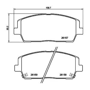8DB 355 040-011 HELLA PAGID