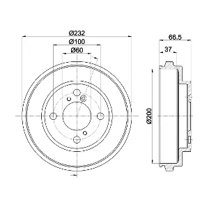 8DT355303051 HELLA PAGID