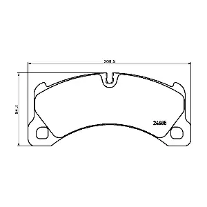 8DB 355 015-131 HELLA PAGID