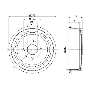 8DT355303451 HELLA PAGID