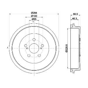 8DT355303091 HELLA PAGID