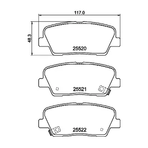 8DB 355 041-141 HELLA PAGID