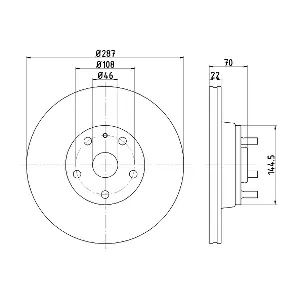 HELLA PAGID 8DD 355 100-871