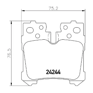 8DB 355 006-651 HELLA PAGID