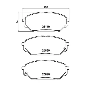 8DB355021231 HELLA PAGID