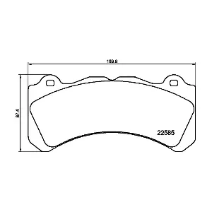 8DB 355 040-211 HELLA PAGID