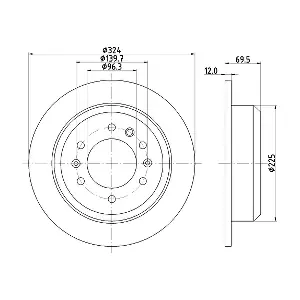 8DD 355 114-041 HELLA PAGID