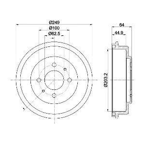 8DT355302691 HELLA PAGID