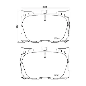 8DB 355 031-701 HELLA PAGID