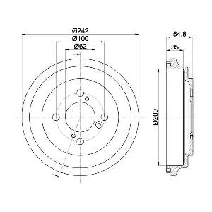 8DT 355 303-291 HELLA PAGID