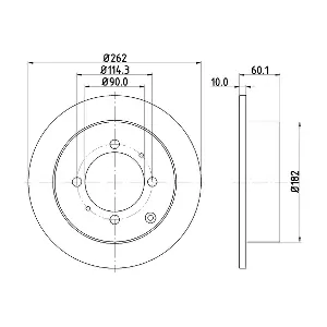 8DD 355 134-131 HELLA PAGID
