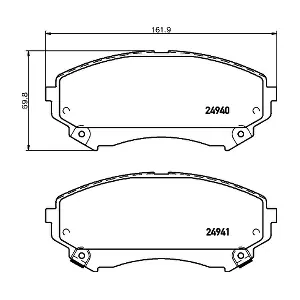 8DB 355 015-141 HELLA PAGID