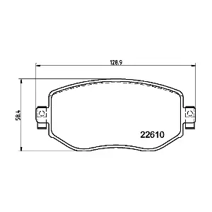 8DB 355 025-851 HELLA PAGID