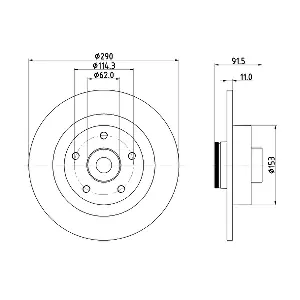 8DD 355 133-651 HELLA PAGID