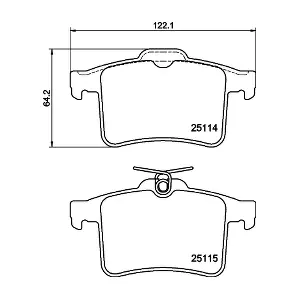 8DB 355 015-901 HELLA PAGID