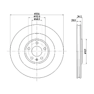 8DD 355 134-851 HELLA PAGID