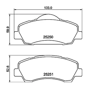 8DB 355 040-561 HELLA PAGID