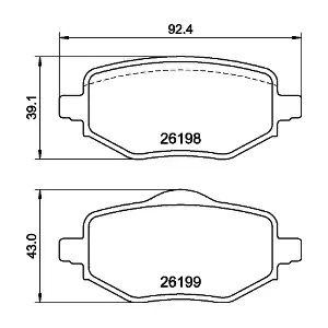 8DB 355 040-971 HELLA PAGID
