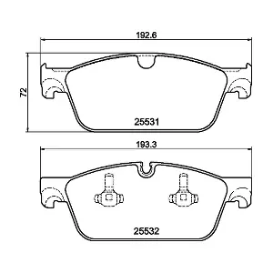 8DB 355 020-141 HELLA PAGID