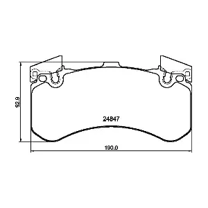 8DB 355 015-991 HELLA PAGID