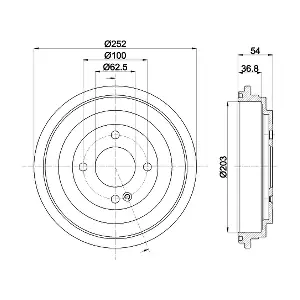8DT 355 303-301 HELLA PAGID