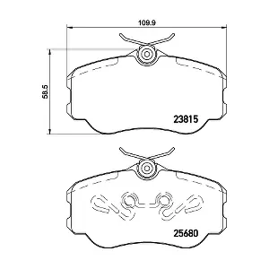 8704D1503 HELLA PAGID