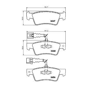 8DB355012441 HELLA PAGID
