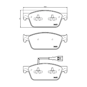 8DB 355 014-981 HELLA PAGID