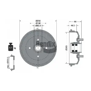 PEMEBLA BNXBDM1136