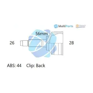 Multiparts 12-050451