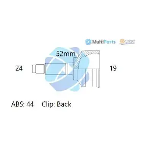 Multiparts 12-050460