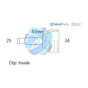 Multiparts 12351499