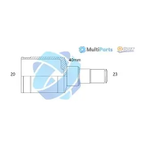 Multiparts 14016039