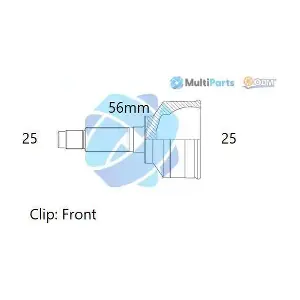 Multiparts 12251654