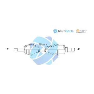 Multiparts 18-011750