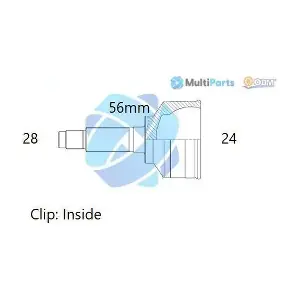 Multiparts 12-120445