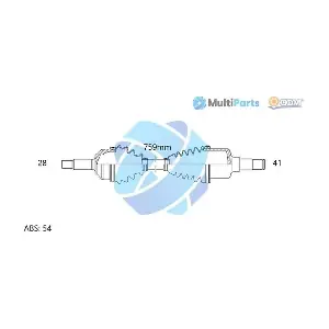 Multiparts 18161091