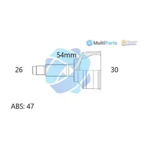 Multiparts 12-221786