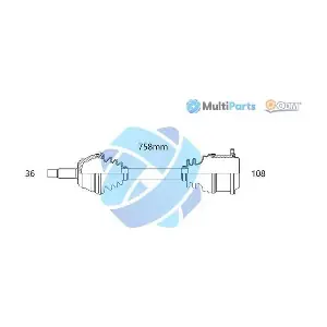 Multiparts 18-212530