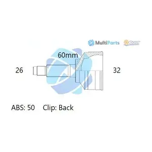 Multiparts 12-040865