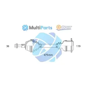 Multiparts 18-211550
