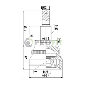 4346009M20 LEXUS
