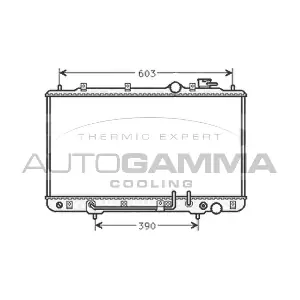 AUTOGAMMA 101442 Радіатор, система охолодження двигуна