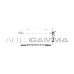 AUTOGAMMA 102709 Конденсатор, система кондиціонування повітря